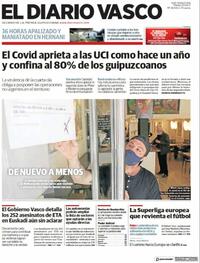 Portada El Diario Vasco 2021-04-20