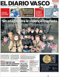 Portada El Diario Vasco 2021-11-21