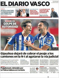 Portada El Diario Vasco 2021-09-24