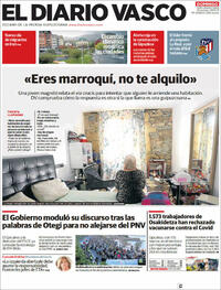 Portada El Diario Vasco 2021-10-24