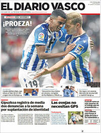 Portada El Diario Vasco 2021-10-25