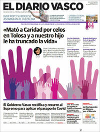 Portada El Diario Vasco 2021-11-25