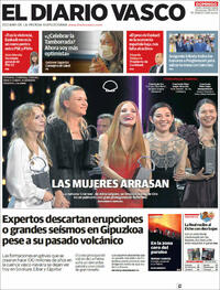 Portada El Diario Vasco 2021-09-26