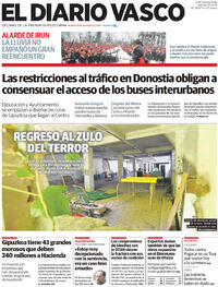 Portada El Diario Vasco 2022-07-01