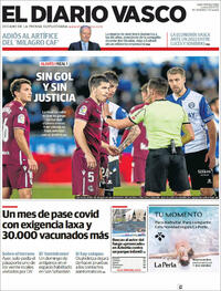 Portada El Diario Vasco 2022-01-03