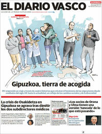 Portada El Diario Vasco 2022-12-04