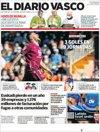 Portada El Diario Vasco 2022-02-07
