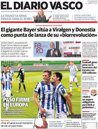 Portada El Diario Vasco 2022-10-07