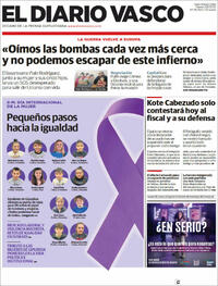 Portada El Diario Vasco 2022-03-08