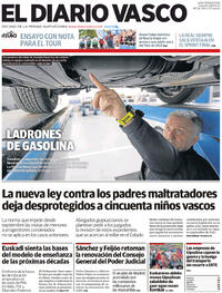 Portada El Diario Vasco 2022-04-08