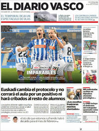 Portada El Diario Vasco 2022-01-10