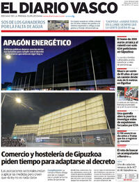 Portada El Diario Vasco 2022-08-10