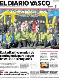 Portada El Diario Vasco 2022-03-11