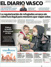 Portada El Diario Vasco 2022-03-12