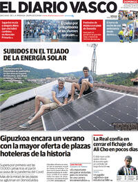Portada El Diario Vasco 2022-06-12