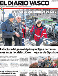Portada El Diario Vasco 2022-03-15