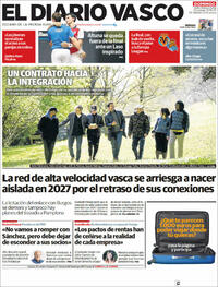 Portada El Diario Vasco 2022-05-15