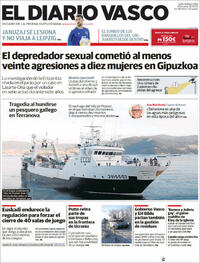 Portada El Diario Vasco 2022-02-16