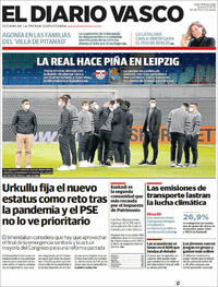 Portada El Diario Vasco 2022-02-17