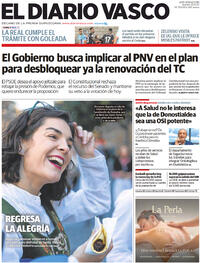 Portada El Diario Vasco 2022-12-22