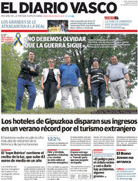 Portada El Diario Vasco 2022-08-23
