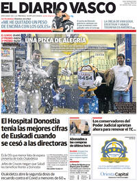 Portada El Diario Vasco 2022-12-23