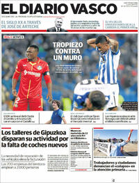 Portada El Diario Vasco 2022-01-24