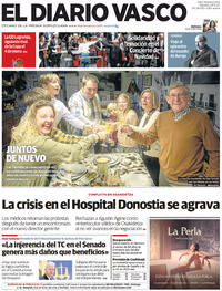 Portada El Diario Vasco 2022-12-24