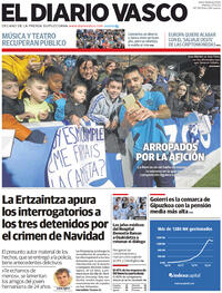 Portada El Diario Vasco 2022-12-27