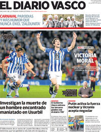 Portada El Diario Vasco 2022-02-28