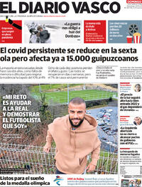 Portada El Diario Vasco 2022-01-30
