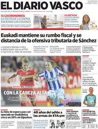 Portada El Diario Vasco 2022-09-30