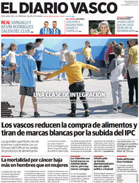 Portada El Diario Vasco 2022-05-31