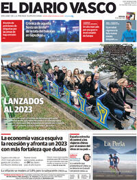 Portada El Diario Vasco 2022-12-31