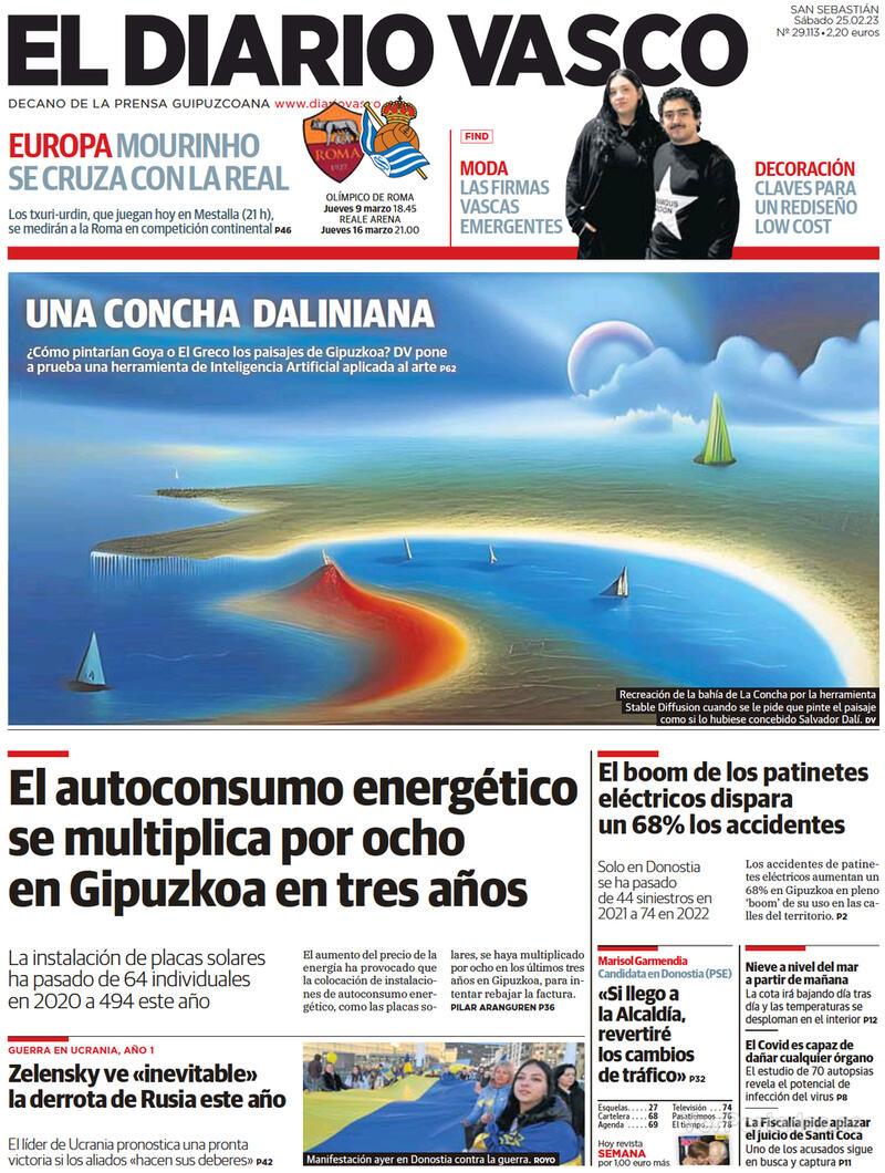 Portada La Verdad 2023-02-25