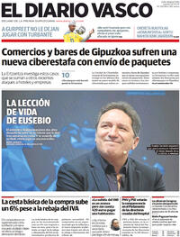Portada El Diario Vasco 2023-02-02