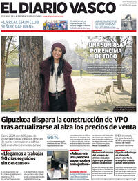 Portada El Diario Vasco 2023-02-03