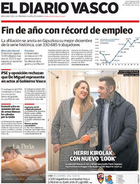 Portada El Diario Vasco 2023-01-04