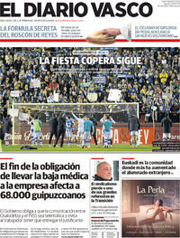 Portada El Diario Vasco 2023-01-05