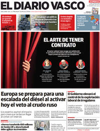 Portada El Diario Vasco 2023-02-05