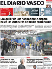 Portada El Diario Vasco 2023-03-05