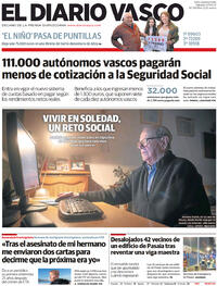 Portada El Diario Vasco 2023-01-07
