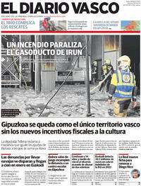 Portada El Diario Vasco 2023-02-09