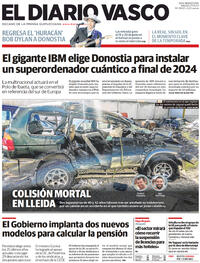 Portada El Diario Vasco 2023-03-11
