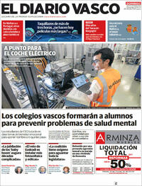 Portada El Diario Vasco 2023-03-12