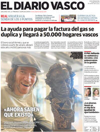 Portada El Diario Vasco 2023-02-13
