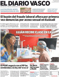 Portada El Diario Vasco 2023-04-17