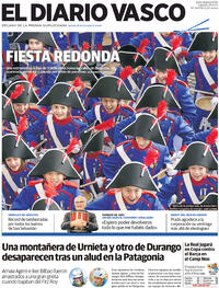 Portada El Diario Vasco 2023-01-21