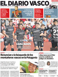 Portada El Diario Vasco 2023-01-22