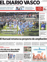 Portada El Diario Vasco 2023-01-23